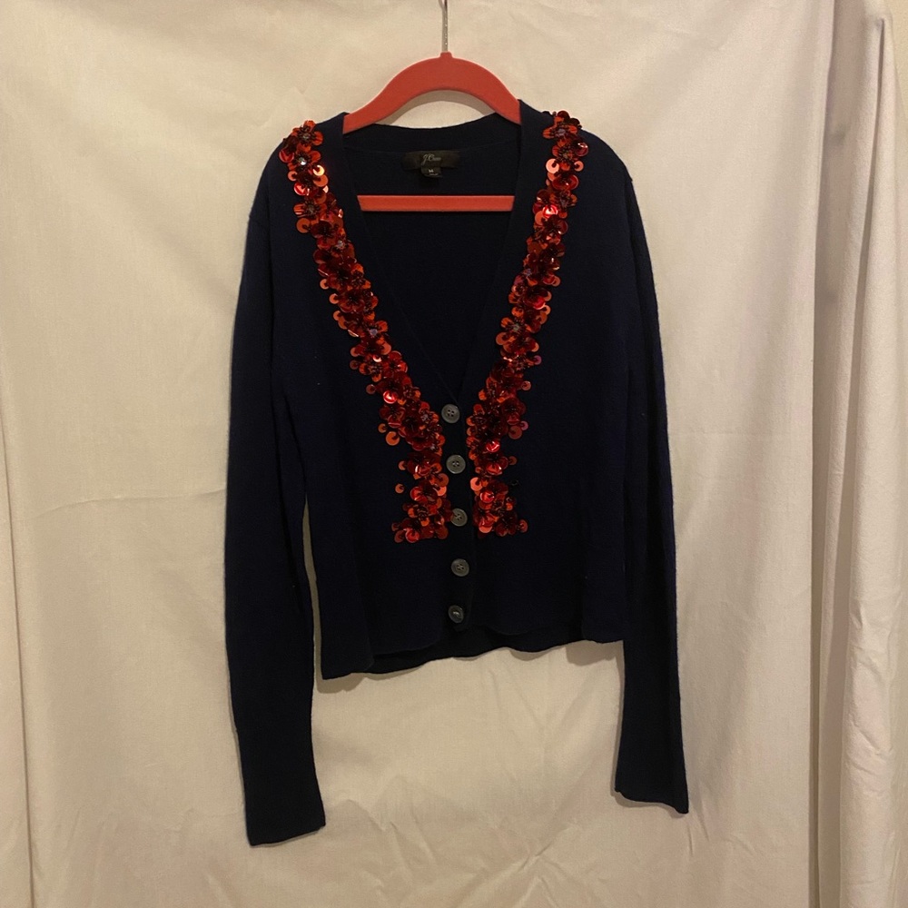 J. Crew Cardigan Top Button Up